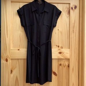 Express Short Sleeve Shirt Dress